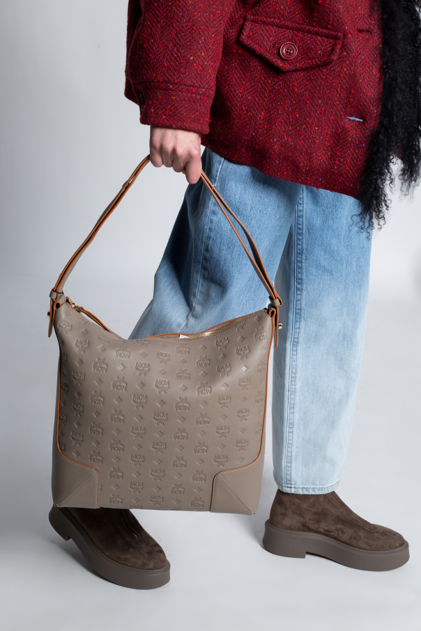 Mcm urban discount taupe